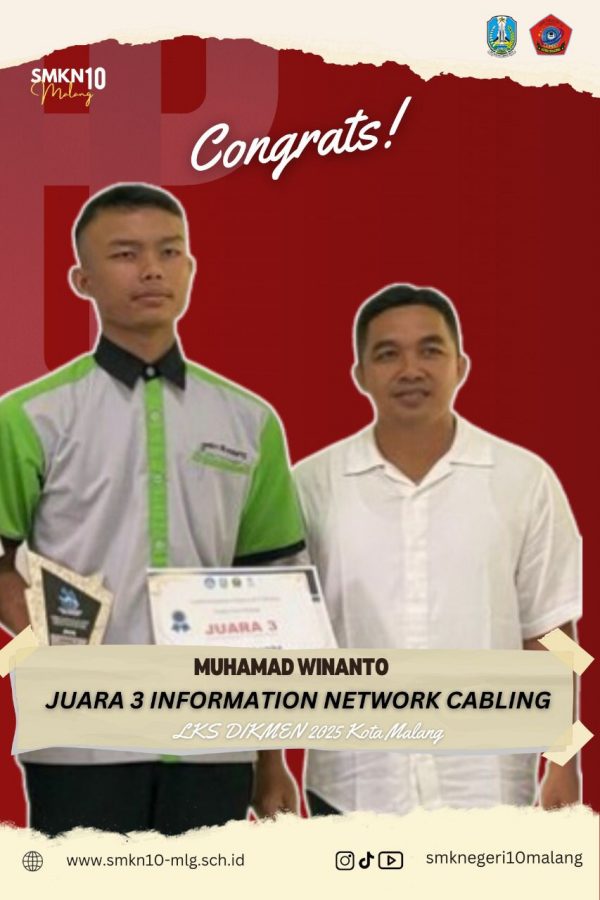 Juara 3 INC 2025 Kota Malang