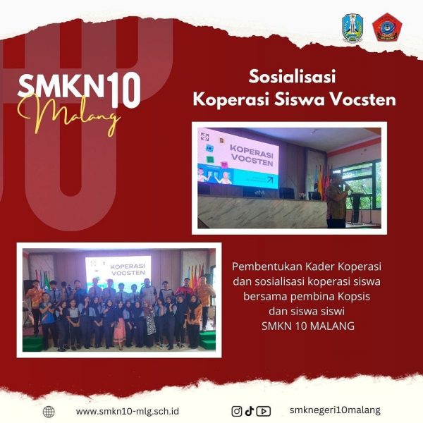 Sosialisasi Koperasi Siswa Vocsten