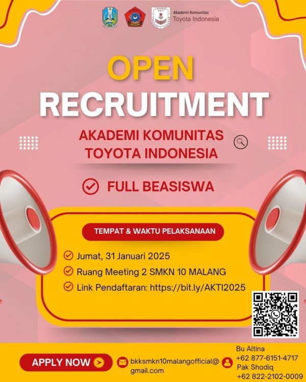 Open Recruitmen