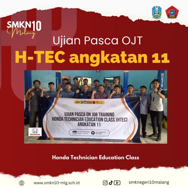 Ujian Pasca OJT H-TES angkatan 11