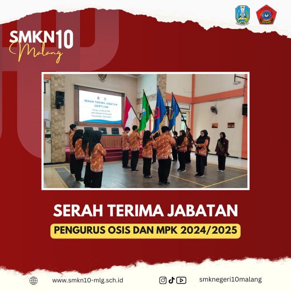 Selamat Bertugas untuk Seluruh Pengurus OSIS dan MPK terbaru