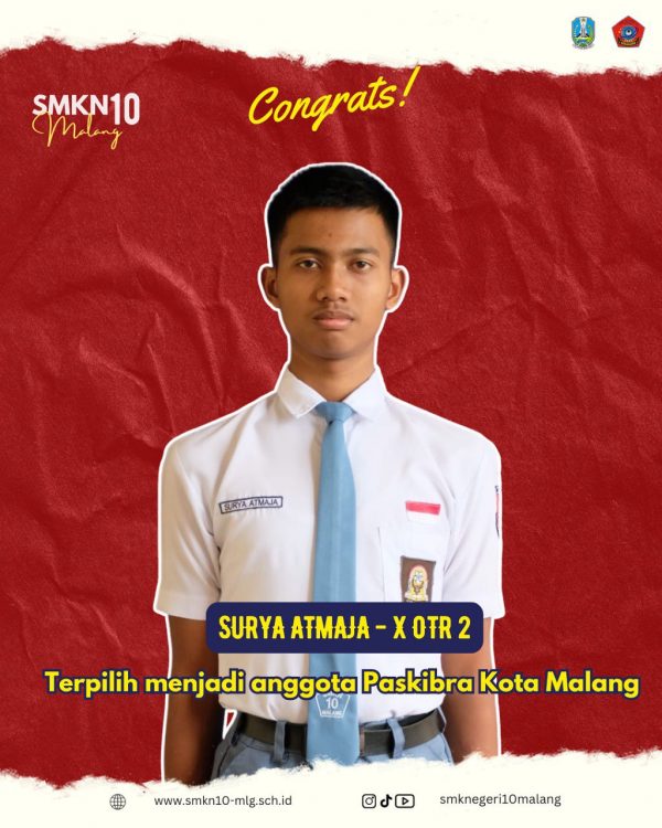 Siswa Terpilih Menjadi Anggota Kota Malang